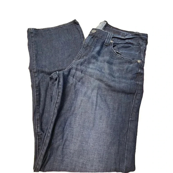 MENS ROCK & REPLUBLIC HENLEE SIZE 34 X 32 BLACK JEANS